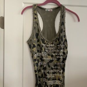 Camo tank top